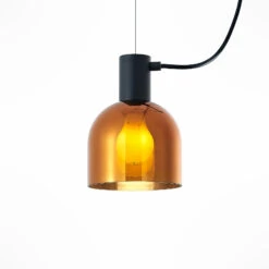 Lucande Serina Hängelampe, Fünfflammig Glas Kupfer 14 Lucande Serina Hängelampe, Fünfflammig Glas Kupfer -Lucande 9920035 3