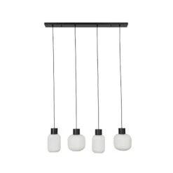 Lucande Lomeris Hängelampe, Vierflammig, Weiß -Lucande 9920041 3