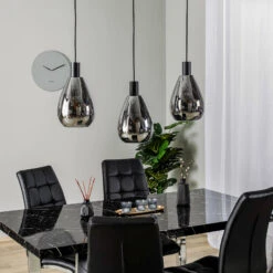 Lucande Marvelos Rauchglas-Hängelampe, Dreiflammig -Lucande 9920046 2