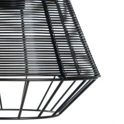 Lucande Tinko Käfig-Pendelleuchte, Schwarz, 25 Cm -Lucande 9920049 6