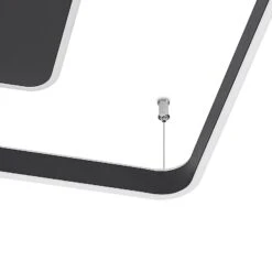 Lucande Kadira LED-Deckenlampe, 70 Cm, Schwarz -Lucande 9922001 7