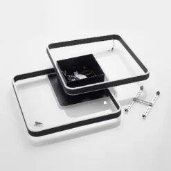 Lucande Kadira LED-Deckenlampe, 70 Cm, Schwarz -Lucande 9922001 8