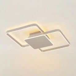 Lucande Kadira LED-Deckenlampe, 70 Cm, Nickel -Lucande 9922002 5