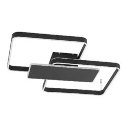 Lucande Kadira LED-Deckenlampe, 80 Cm, Schwarz -Lucande 9922003 3