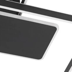 Lucande Kadira LED-Deckenlampe, 80 Cm, Schwarz -Lucande 9922003 6