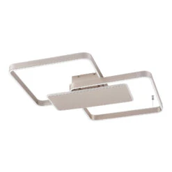 Lucande Kadira LED-Deckenlampe, 80 Cm, Nickel -Lucande 9922004 3