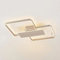 Lucande Kadira LED-Deckenlampe, 80 Cm, Nickel -Lucande 9922004 5