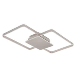 Lucande Kadira LED-Deckenlampe, 102 Cm, Nickel -Lucande 9922006 3