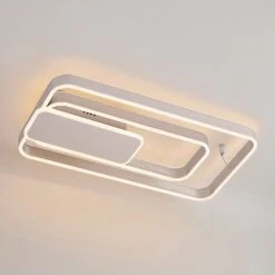 Lucande Kadira LED-Deckenlampe, 60 Cm, Nickel -Lucande 9922008 5