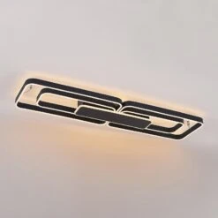 Lucande Kadira LED-Deckenlampe, 120 Cm, Schwarz -Lucande 9922009 5