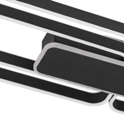 Lucande Kadira LED-Deckenlampe, 120 Cm, Schwarz -Lucande 9922009 6