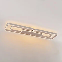 Lucande Kadira LED-Deckenlampe, 120 Cm, Nickel -Lucande 9922010 5
