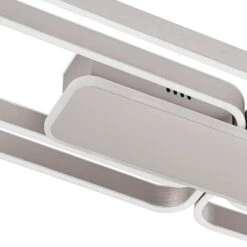 Lucande Kadira LED-Deckenlampe, 120 Cm, Nickel -Lucande 9922010 6