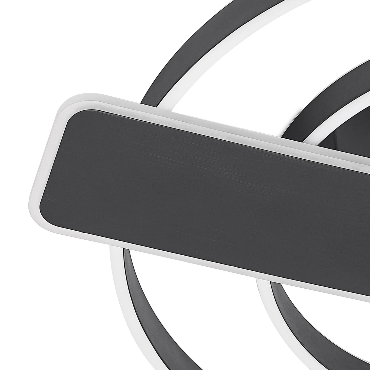 Lucande Linetti LED-Deckenlampe Rund Schwarz 9 Lucande Linetti LED-Deckenlampe Rund Schwarz – Bild 7