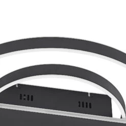 Lucande Linetti LED-Deckenlampe Rund Schwarz 18 Lucande Linetti LED-Deckenlampe Rund Schwarz -Lucande 9922011 7