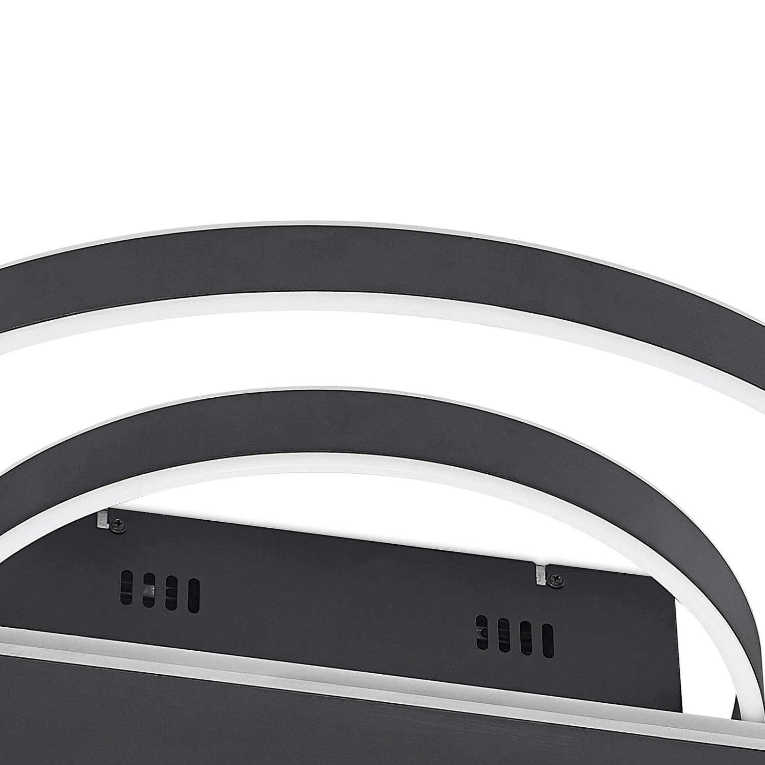 Lucande Linetti LED-Deckenlampe Rund Schwarz 10 Lucande Linetti LED-Deckenlampe Rund Schwarz – Bild 8