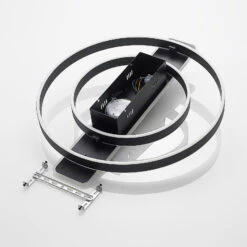 Lucande Linetti LED-Deckenlampe Rund Schwarz 19 Lucande Linetti LED-Deckenlampe Rund Schwarz -Lucande 9922011 8