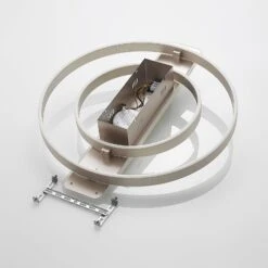 Lucande Linetti LED-Deckenlampe Rund Nickel -Lucande 9922012 8