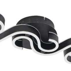 Lucande Admira LED-Deckenlampe, 51,7 Cm Schwarz -Lucande 9922021 6