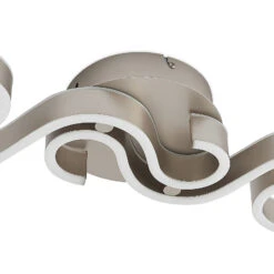 Lucande Admira LED-Deckenlampe, 51,7 Cm Nickel 17 Lucande Admira LED-Deckenlampe, 51,7 Cm Nickel -Lucande 9922022 6