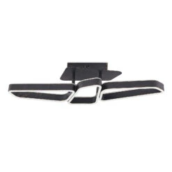 Lucande Quinn LED-Deckenlampe, Dreiflammig Schwarz 16 Lucande Quinn LED-Deckenlampe, Dreiflammig Schwarz -Lucande 9922031 5