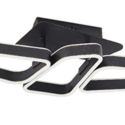 Lucande Quinn LED-Deckenlampe, Dreiflammig Schwarz 17 Lucande Quinn LED-Deckenlampe, Dreiflammig Schwarz -Lucande 9922031 6