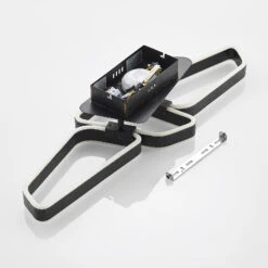 Lucande Quinn LED-Deckenlampe, Dreiflammig Schwarz 19 Lucande Quinn LED-Deckenlampe, Dreiflammig Schwarz -Lucande 9922031 8