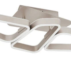 Lucande Quinn LED-Deckenlampe, Dreiflammig Nickel 17 Lucande Quinn LED-Deckenlampe, Dreiflammig Nickel -Lucande 9922032 6