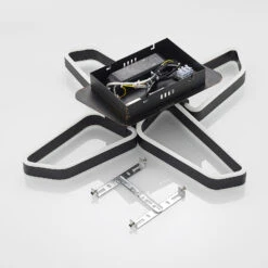 Lucande Quinn LED-Deckenlampe,vierflammig Schwarz -Lucande 9922033 8