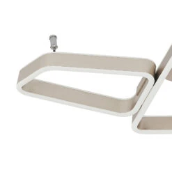 Lucande Quinn LED-Deckenlampe, Fünfflammig Nickel -Lucande 9922036 6