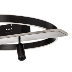 Lucande Stigla LED-Deckenleuchte, Rund, Nickel -Lucande 9922043 4