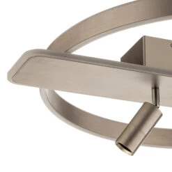 Lucande Stigla LED-Deckenleuchte, Rund, Schwarz -Lucande 9922044 5