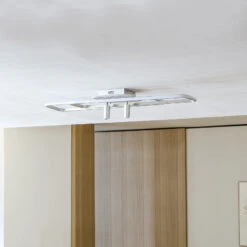 Lucande Tival LED-Deckenlampe, Lang, Nickel 12 Lucande Tival LED-Deckenlampe, Lang, Nickel -Lucande 9922047 2