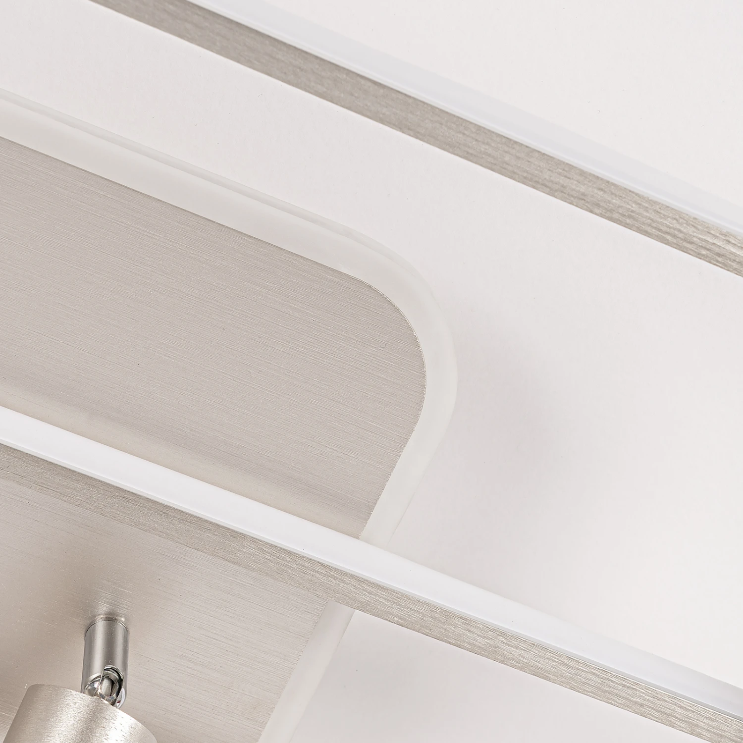 Lucande Tival LED-Deckenlampe, Lang, Nickel 8 Lucande Tival LED-Deckenlampe, Lang, Nickel – Bild 6