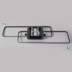 Lucande Tival LED-Deckenlampe, Lang, Schwarz -Lucande 9922048 6