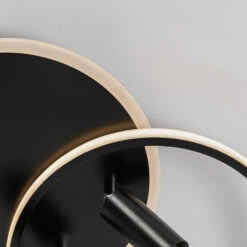 Lucande Tival LED-Deckenlampe, Rund, Schwarz 17 Lucande Tival LED-Deckenlampe, Rund, Schwarz -Lucande 9922054 7