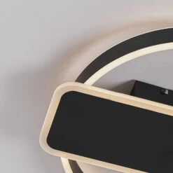 Lucande Damivan LED-Deckenlampe, Rund, Schwarz 17 Lucande Damivan LED-Deckenlampe, Rund, Schwarz -Lucande 9922056 7