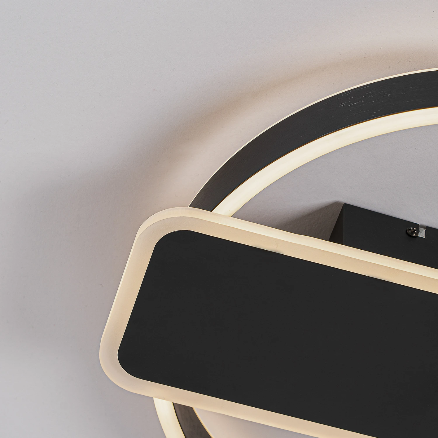 Lucande Damivan LED-Deckenlampe, Rund, Schwarz 10 Lucande Damivan LED-Deckenlampe, Rund, Schwarz – Bild 8