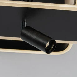 Lucande Damivan LED-Deckenlampe, Eckig Schwarz -Lucande 9922058 6