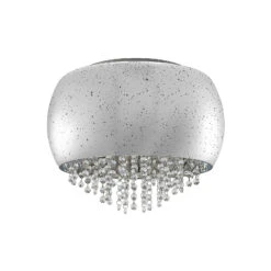 Lucande Elinara Kristall-Deckenlampe, 40 Cm Chrom -Lucande 9923001 4