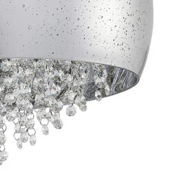 Lucande Elinara Kristall-Deckenlampe, 40 Cm Chrom -Lucande 9923001 6