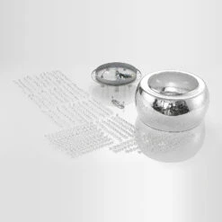 Lucande Elinara Kristall-Deckenlampe, 40 Cm Chrom -Lucande 9923001 8