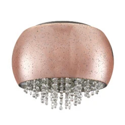 Lucande Elinara Kristall-Deckenlampe, 40 Cm Kupfer -Lucande 9923002 3