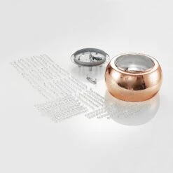 Lucande Elinara Kristall-Deckenlampe, 40 Cm Kupfer -Lucande 9923002 8