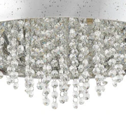 Lucande Elinara Kristall-Deckenlampe, 50 Cm Chrom -Lucande 9923003 6