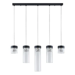 Lucande Imanu Esstisch-Hängeleuchte, Fünfflammig -Lucande 9923009 3