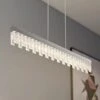 Lucande Bayano LED-Hängeleuchte Mit Kristallen