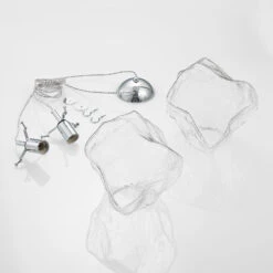 Lucande Valina Glas-Hängeleuchte 2-fl. Dezentral -Lucande 9923022 8