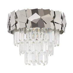 Lucande Miraia Kristall-Deckenleuchte, Verspiegelt -Lucande 9923030 2