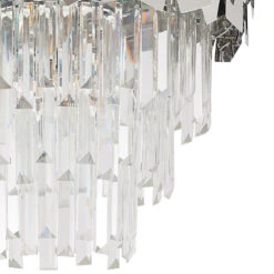 Lucande Miraia Kristall-Deckenleuchte, Verspiegelt -Lucande 9923030 6